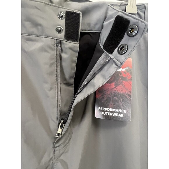 Moosejaw Men's Insulated Ski Pants Gray Snowboarding Winter Outdoor Gear - Picture 6 of 11